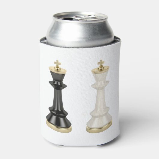 Zwart-witschaken Blikjeskoeler (Blikje Voorkant)