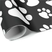 Zwart-witschilderafdrukken Cadeaupapier (Rol Hoek)