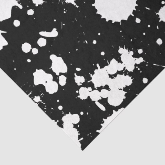 Zwart-witschilderkunst Tissuepapier (Detail)