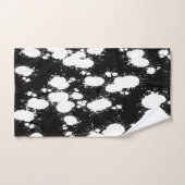 Zwart-witschilderplaatje Bad Handdoek (Handdoek)