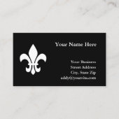 Zwart-witschip de Lis Visitekaartje (Voorkant)