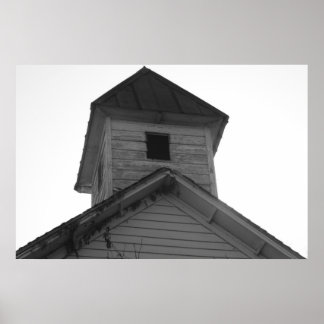 Zwart-witschool Poster