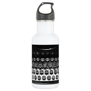 Zwart-witschrijfmachine Waterfles