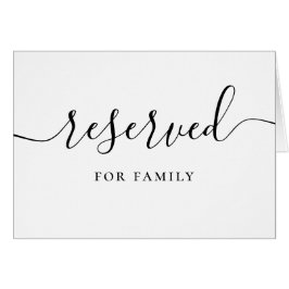 Zwart-witscript, bruiloft gereserveerd teken