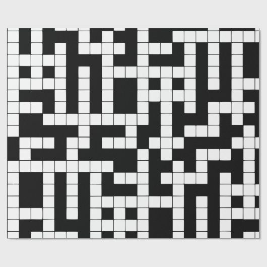 Zwart-witsnijpapier Cadeaupapier (Vlak)