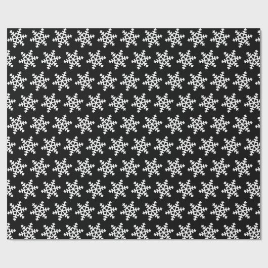 Zwart-witspatrooppapier Cadeaupapier (Vlak)