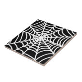 Zwart-witspinweb Tegeltje (Zijkant)