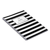 Zwart-witstrepen, speciaal Notitieboek (Rechterzijde)