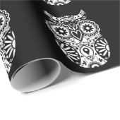 Zwart-witsuiker - Huid- en krulpapier Cadeaupapier (Rol Hoek)