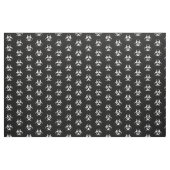 Zwart-witsymbool voor biogevaar stof (Fat Quarter)