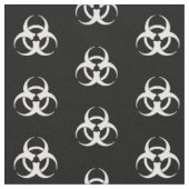 Zwart-witsymbool voor biogevaar stof (Close Up)