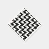 Zwart-wittanden Servetten (Hoek)