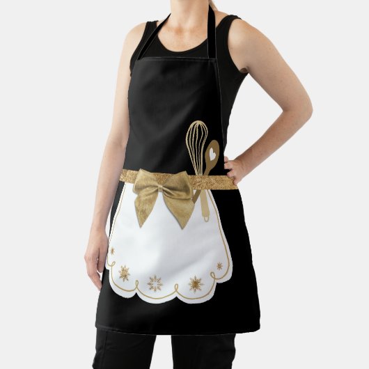 Zwart-wittas, zwart-wit, zwart-wit, zwart-wit schort (Insitu)