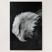 Zwart-witte adelaar - Dieren Kunst Legpuzzel (Verticaal)