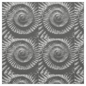 Zwart-witte ammoniet stof (Swatch)