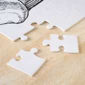 Zwart-witte anatomie Art Rugspieren (1890) Legpuzzel (Zijkant)