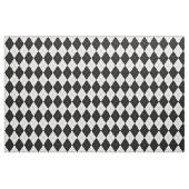 Zwart-witte Argyle Stof (Yard (91,4 cm))