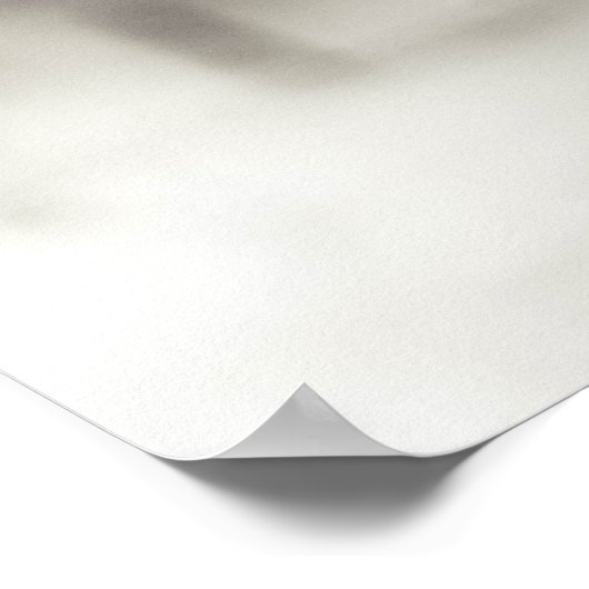  zwart-witte audiopolle microfoonpost poster (Hoek)