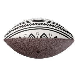 Zwart-witte Aztec American Football