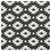 Zwart-witte Aztec Stof (Swatch)