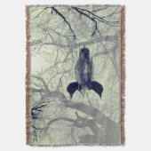 Zwart-witte ballon op een meertje deken (Voorkant Verticaal)