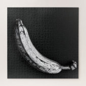 Zwart-Witte Banaan Legpuzzel (Horizontaal)