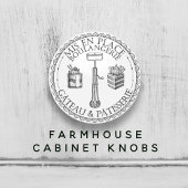 Zwart-witte bankbakkerij keramische knop