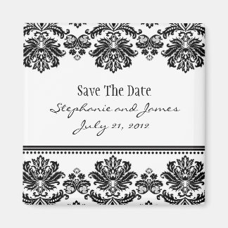 Zwart-witte beschadiging Opslaan Datum Magneet