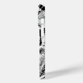 Zwart-witte blauwe ogen tijger Case-Mate iPhone case (Achterkant / Links)