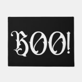 Zwart-witte boe! deurmat (Voorkant)