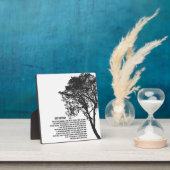 Zwart-witte boom doet het in ieder geval fotoplaat (Insitu)