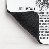 Zwart-witte boom doet het in ieder geval muismat (Hoek)