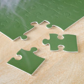 Zwart-witte Border Collie hond Legpuzzel (Zijkant)