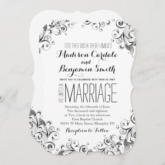 Zwart-witte bruine bruinbruiningen kaart (Voorkant / Achterkant)