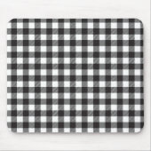 Zwart-witte buffelplaat muismat (Voorkant)