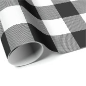 Zwart-witte buffels cadeaupapier (Rol Hoek)