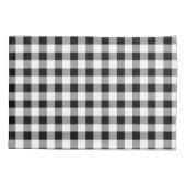 Zwart-witte buffels kussensloop (Achterkant)