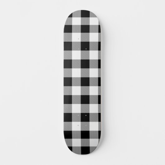 Zwart-witte buffels persoonlijk skateboard (Voorkant)