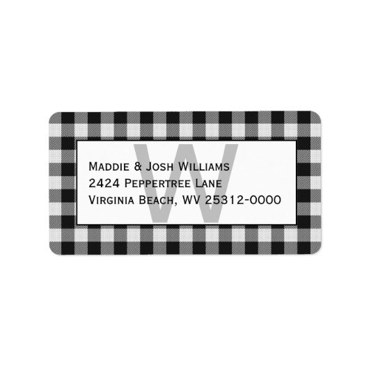 Zwart-witte buffels spelden/controles op maat etiket (Voorkant)