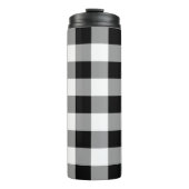Zwart-witte buffels thermosbeker (Voorkant)