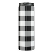 Zwart-witte buffels thermosbeker (Achterkant)