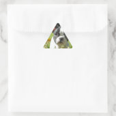 Zwart-witte bull Dog Puppy Sticker (Tas)