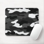 Zwart-witte Camo Muismat (Met muis)