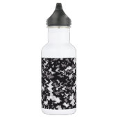 Zwart-witte Camouflage Waterfles (Rechts)