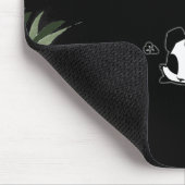 Zwart-witte Chinese panda - zwart Muismat (Hoek)