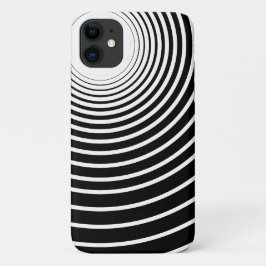 Zwart Witte Cirkels - Je Favoriete Kleuren Case-Mate iPhone Case