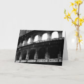 Zwart Witte Colosseum Romeinse Rijk Kaart (Gele Bloem)