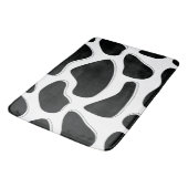 Zwart-witte Dalmatische afdruk Badmat (Gekanteld)