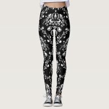 Zwart-witte Damask
