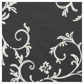 Zwart-witte Damask Stof (Close Up)